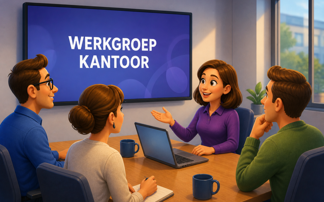 Verslag werkgroep kantoor
